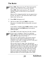 Preview for 31 page of Radio Shack Pro 2055 User Manual