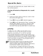 Preview for 63 page of Radio Shack Pro 2055 User Manual