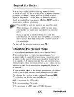 Preview for 65 page of Radio Shack Pro 2055 User Manual