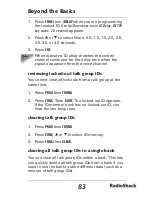 Preview for 83 page of Radio Shack Pro 2055 User Manual