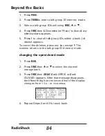Preview for 84 page of Radio Shack Pro 2055 User Manual