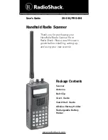 Preview for 1 page of Radio Shack PRO-404 User Manual