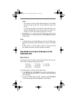 Preview for 22 page of Radio Shack PRO-66 Owner'S Manual