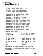 Предварительный просмотр 58 страницы Radio Shack PRO-83 User Manual