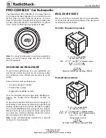 Radio Shack PRO-CSW800 User Manual preview