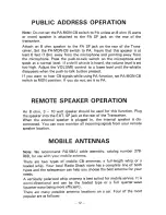 Preview for 11 page of Radio Shack Realistic TRC-473 Owner'S Manual