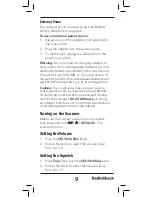 Preview for 9 page of Radio Shack RPO-137 User Manual