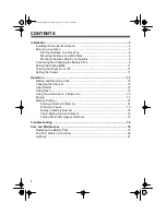 Предварительный просмотр 4 страницы Radio Shack RT-551 Owner'S Manual