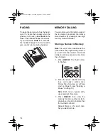 Предварительный просмотр 14 страницы Radio Shack RT-551 Owner'S Manual