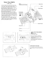 Radio Shack Sonar Sea Battle 1989 Tandy Manual preview