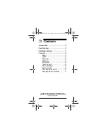 Preview for 2 page of Radio Shack Sound Level Meter Owner'S Manual