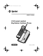 Radio Shack Sprint SP-514 Owner'S Manual preview