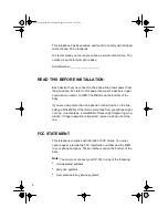 Preview for 4 page of Radio Shack Sprint SP-514 Owner'S Manual