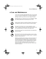 Preview for 23 page of Radio Shack Sprint SP-514 Owner'S Manual