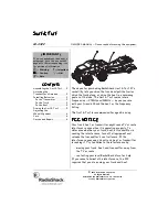 Radio Shack Surf & Turf Owner'S Manual предпросмотр