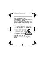 Preview for 9 page of Radio Shack SWS VG-2 Guard Owner'S Manual