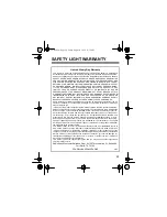 Предварительный просмотр 29 страницы Radio Shack SWS VG-2 Guard Owner'S Manual