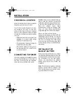 Preview for 6 page of Radio Shack TAD-1004 Owner'S Manual