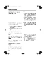 Preview for 10 page of Radio Shack TAD-1004 Owner'S Manual