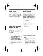 Preview for 13 page of Radio Shack TAD-1004 Owner'S Manual