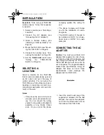 Preview for 7 page of Radio Shack TAD-1006 Owner'S Manual