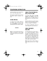 Preview for 13 page of Radio Shack TAD-1006 Owner'S Manual