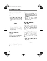 Preview for 16 page of Radio Shack TAD-1006 Owner'S Manual