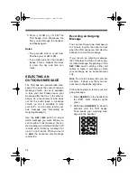 Preview for 24 page of Radio Shack TAD-1016 Owner'S Manual