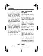 Preview for 2 page of Radio Shack TAD-1028 Owner'S Manual