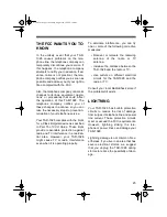 Preview for 25 page of Radio Shack TAD-1028 Owner'S Manual