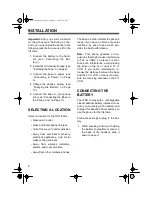 Предварительный просмотр 8 страницы Radio Shack TAD-268 Owner'S Manual