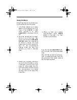 Предварительный просмотр 23 страницы Radio Shack TAD-268 Owner'S Manual