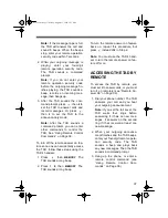 Предварительный просмотр 37 страницы Radio Shack TAD-268 Owner'S Manual