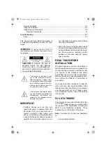 Preview for 3 page of Radio Shack TAD-3806 Owner'S Manual