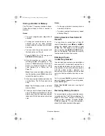 Preview for 13 page of Radio Shack TAD-705 Owner'S Manual