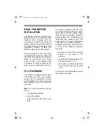 Предварительный просмотр 5 страницы Radio Shack TAD-724 Owner'S Manual