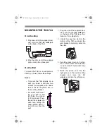 Предварительный просмотр 9 страницы Radio Shack TAD-724 Owner'S Manual