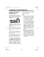 Предварительный просмотр 18 страницы Radio Shack TAD-724 Owner'S Manual