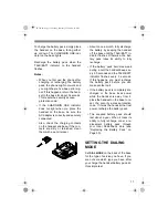 Предварительный просмотр 11 страницы Radio Shack TAD-725 Owner'S Manual