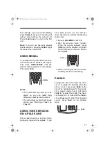 Preview for 17 page of Radio Shack TAD-726 Owner'S Manual