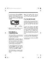 Preview for 27 page of Radio Shack TAD-726 Owner'S Manual