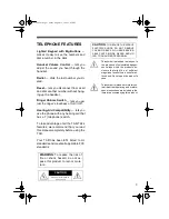 Preview for 3 page of Radio Shack TAD-764 Owner'S Manual