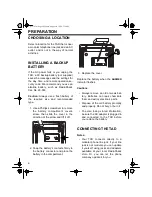 Предварительный просмотр 6 страницы Radio Shack TAD-779 Owner'S Manual