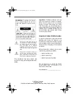 Предварительный просмотр 2 страницы Radio Shack TAD -797 Owner'S Manual