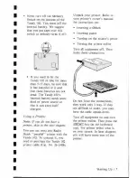 Предварительный просмотр 15 страницы Radio Shack TANDY 102 Owner'S Manual