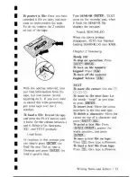 Предварительный просмотр 21 страницы Radio Shack TANDY 102 Owner'S Manual