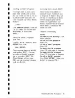 Предварительный просмотр 39 страницы Radio Shack TANDY 102 Owner'S Manual