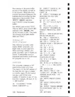 Предварительный просмотр 128 страницы Radio Shack TANDY 102 Owner'S Manual