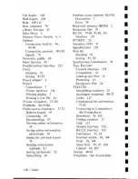 Предварительный просмотр 146 страницы Radio Shack TANDY 102 Owner'S Manual