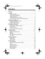 Preview for 4 page of Radio Shack TFX-1031 Owner'S Manual